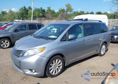 2017 Toyota Sienna Xle 7 Passenger из США, поврежденный, VIN 5TDDZ3DC5HS183708